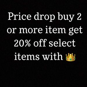 Sale buy 2 get 20% off